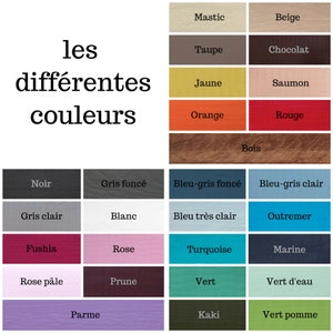 panneau fléché 2 couleurs en bois pour décoration murale personnalisable image 8