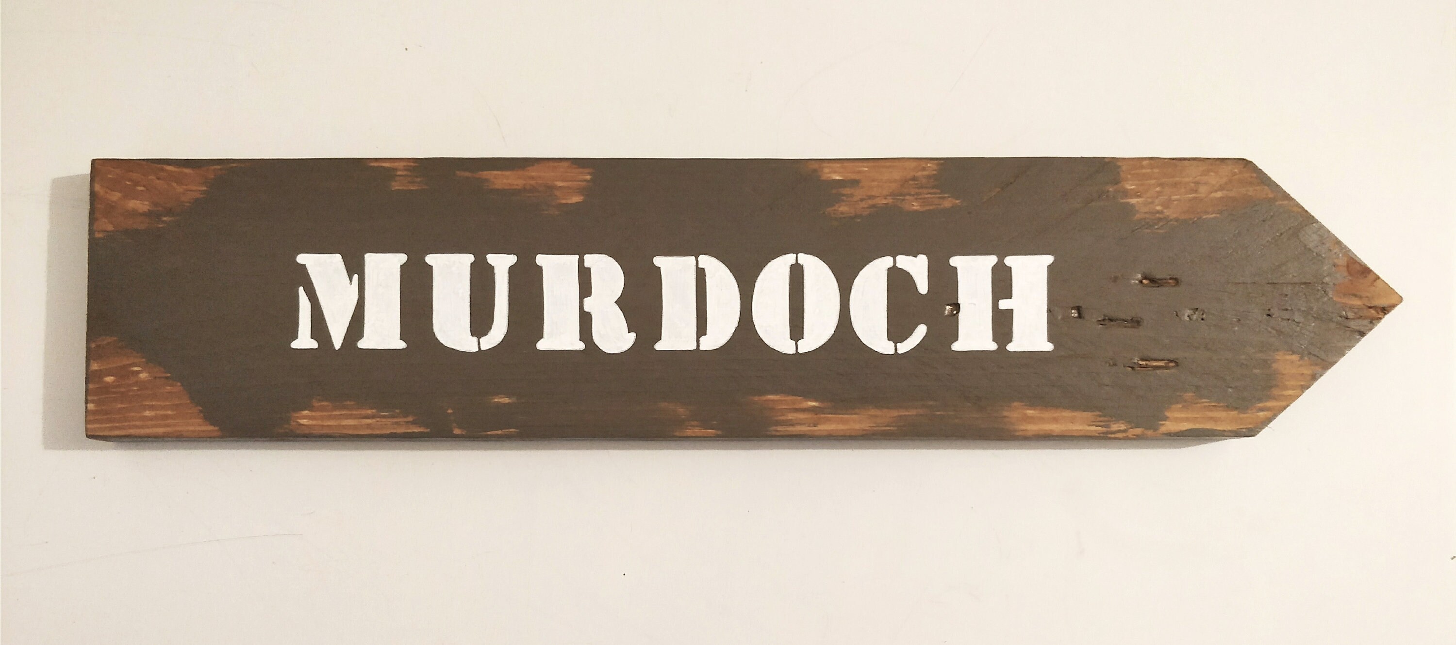 Idea de regalo flecha de madera decoración de pared | Etsy