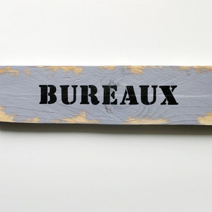 Pancarte flèche directionnelle en bois pour décoration murale personnalisable image 9