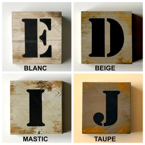QMET – 500 Lettres En Bois Pour Scrabble – 18 X 20 Mm – Épaisseur 4 Mm – DIY, Décoration, Sous-verres, Jeux De Mots