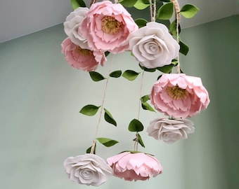 Baby Rose Mobile Etsy