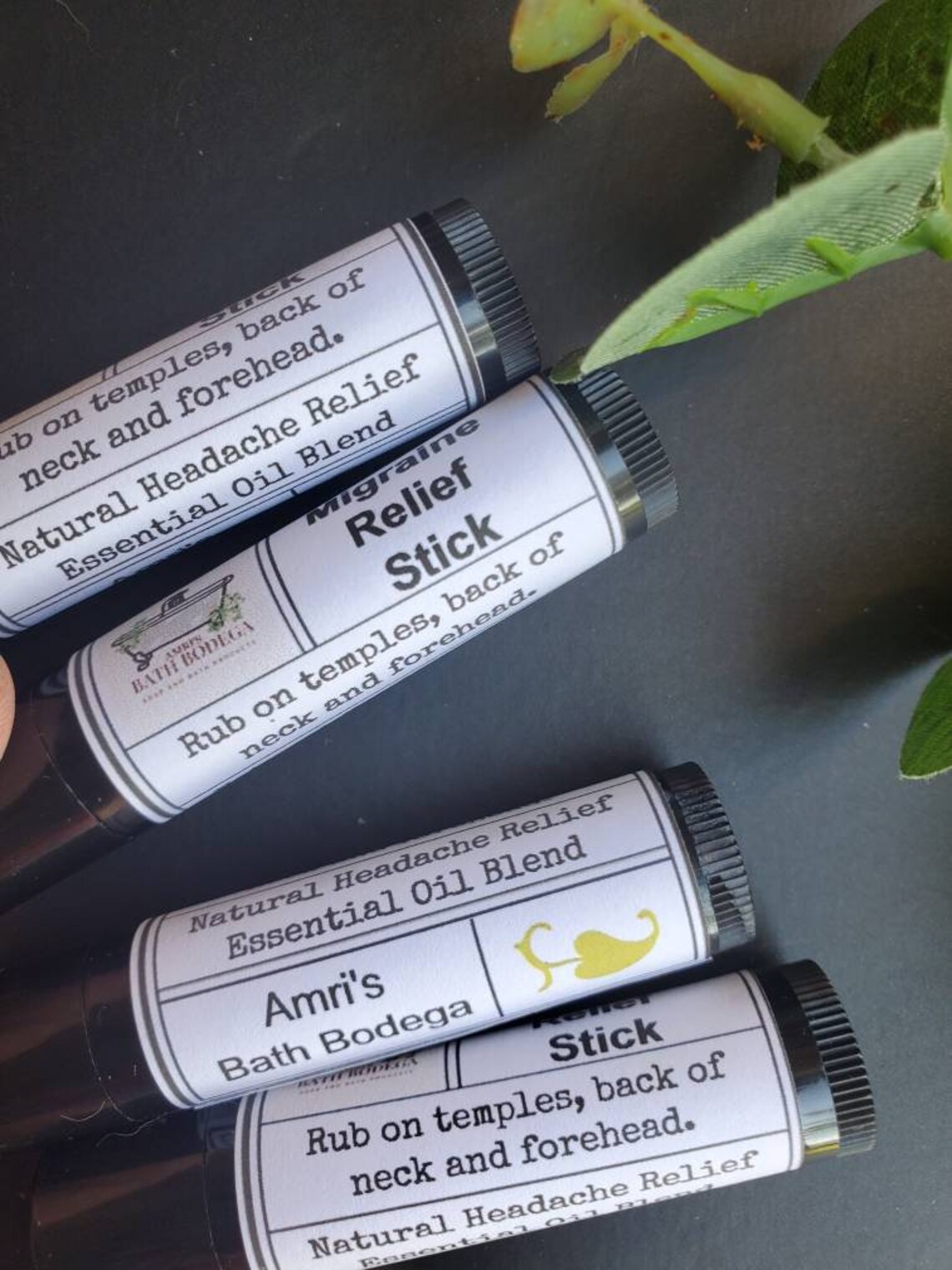 Migraine Relief Stick Etsy