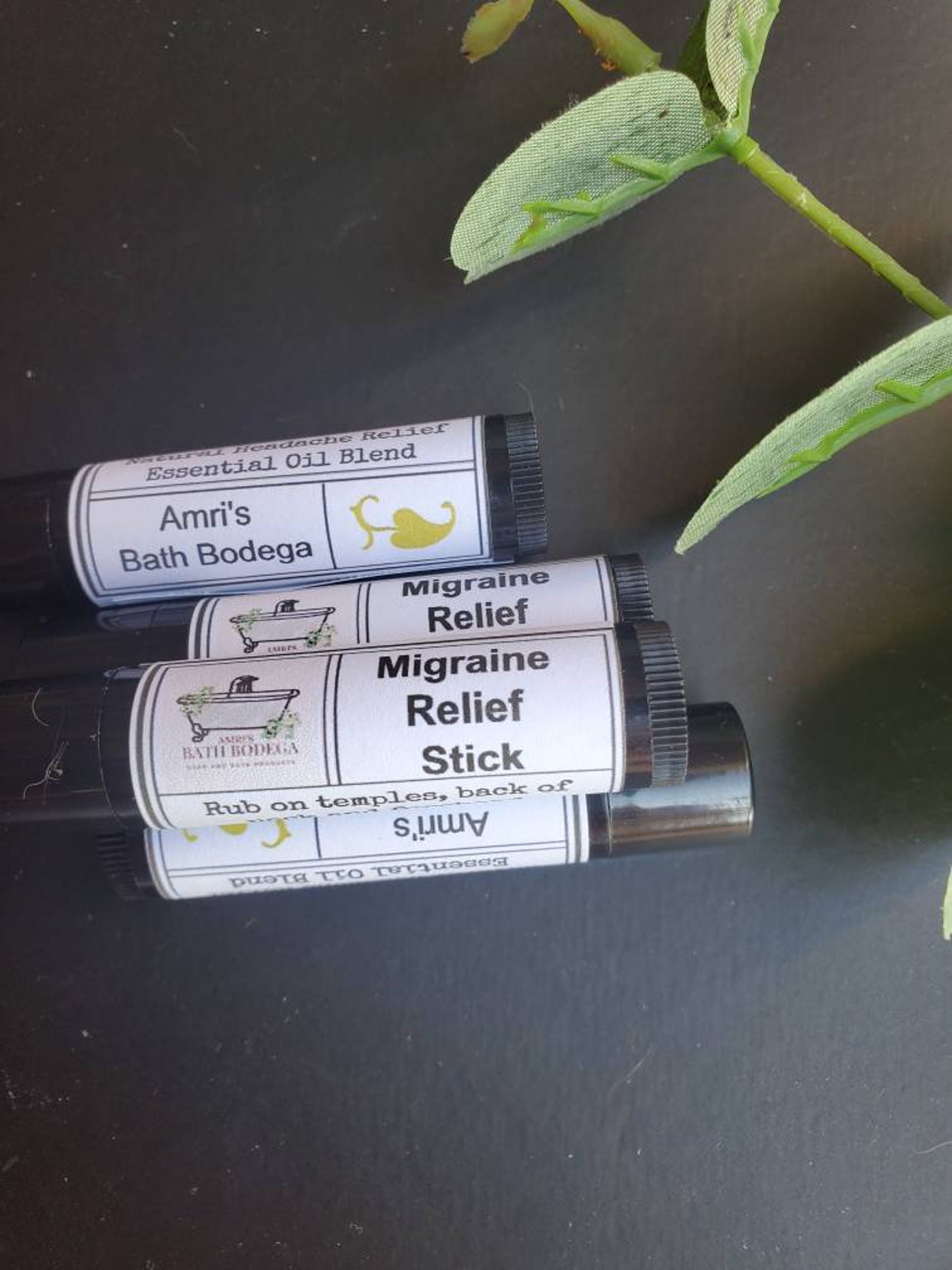 Migraine Relief Stick Etsy