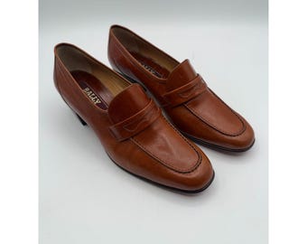 Vintage Bally Brown Leather Loafers - Etsy display picture 3