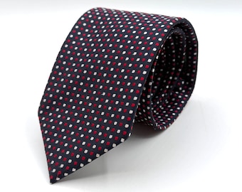 Vintage Colours by Alexander Julian Multicolor Polka Dot Pattern Tie 58" x 3.5"