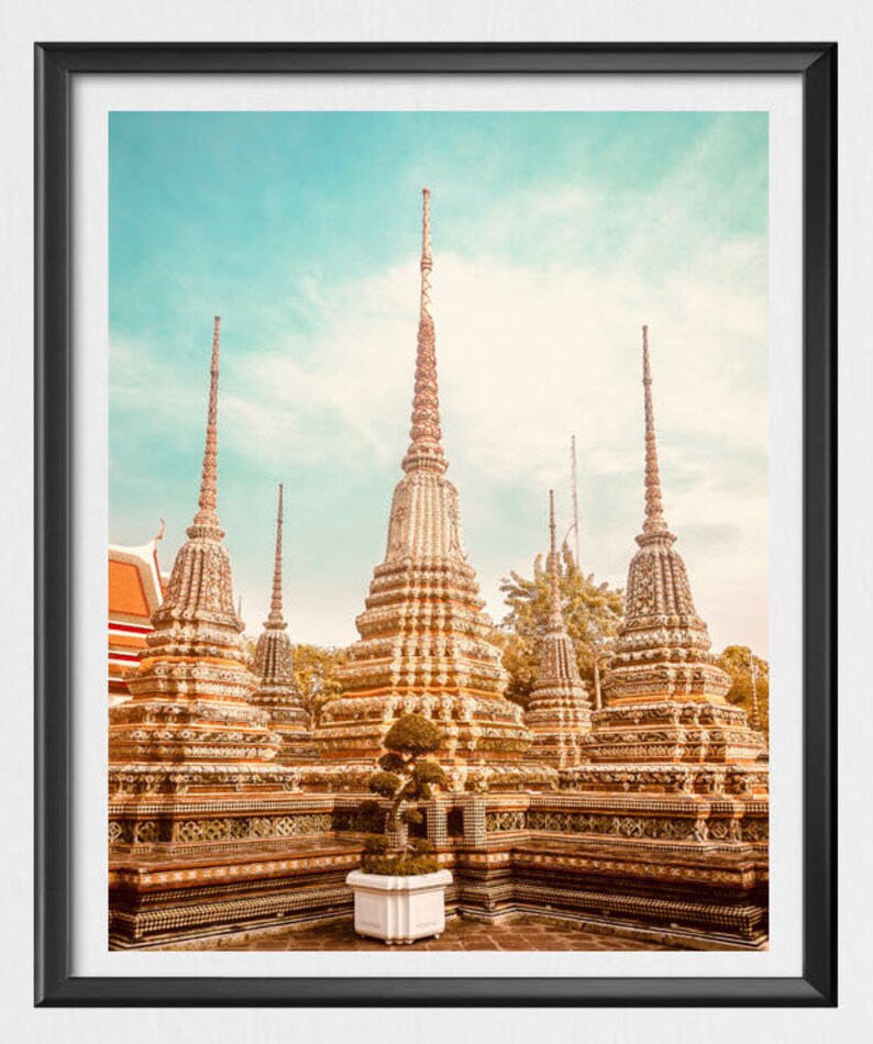 Modern Art Home Decor Thailand Bangkok Asia Nature Etsy