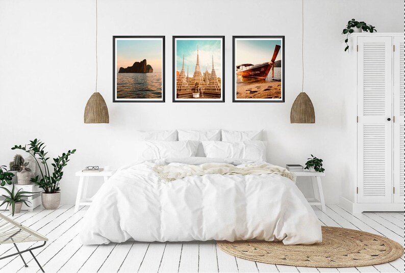 Modern Art Home Decor Thailand Bangkok Asia Nature Etsy