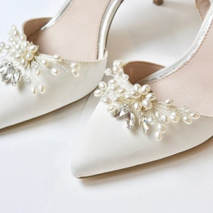 Pair of Shoe Clips, Wedding, Bridal Accessories, Party Heel Clip ...