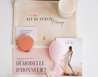 Box + Kit de survie | Demoiselle d'honneur