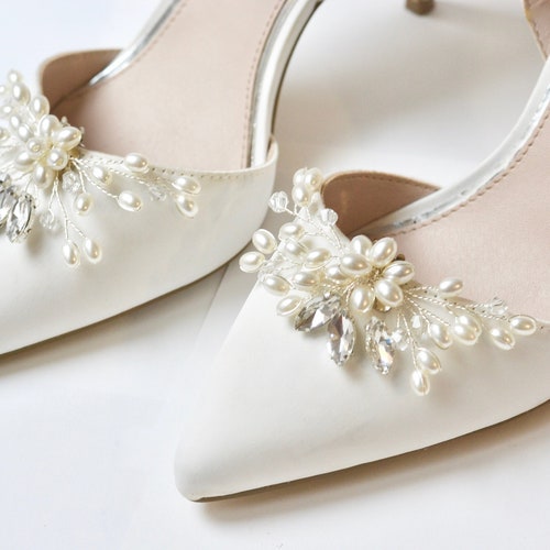 Pair of Shoe Clips Wedding Bridal Accessories Party Heels - Etsy