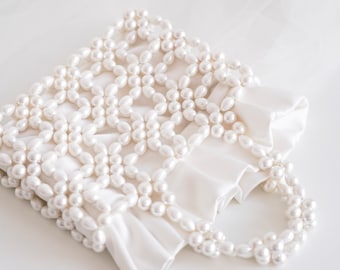 Porcelain - Romantic and elegant wedding bag