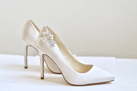 de clips de zapatos boda accesorios de novia tacones de - Etsy España