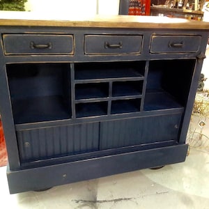 Custom Hostess Stand. Industrial, Farmhouse, Cottage or French Country
