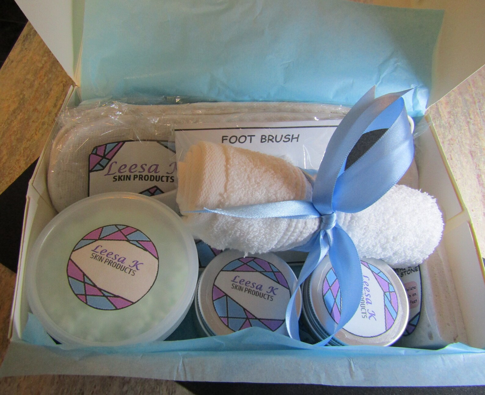 Peppermint foot pamper kit Pamper hamper Relaxing foot Etsy