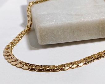 Gold Cuban Chain - Etsy Singapore
