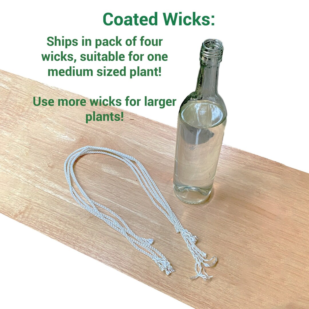 Self Watering Wick Perfectly Watered Plants for Weeks Use Etsy