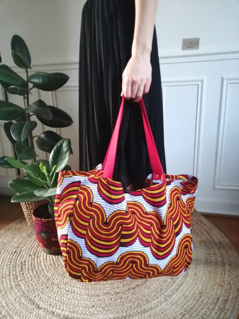 Cabas bag in Wax
