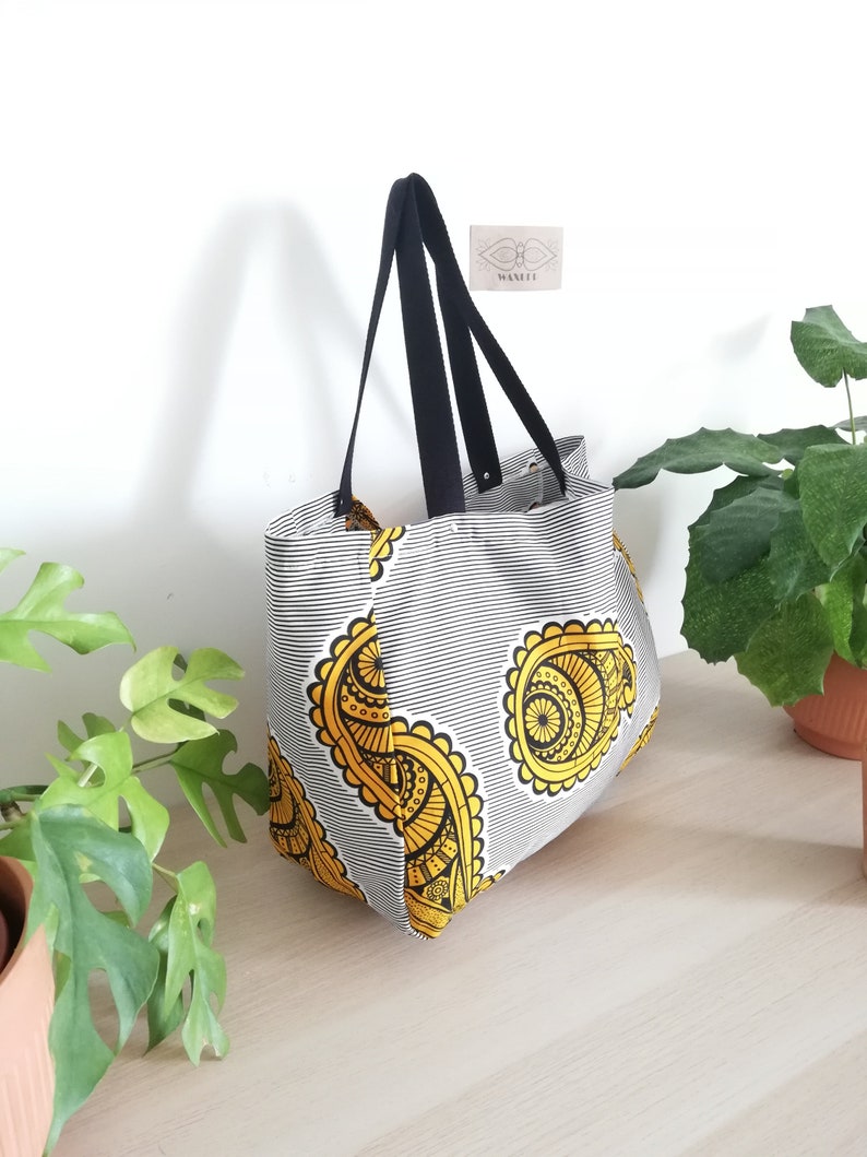 Cabas bag in Wax