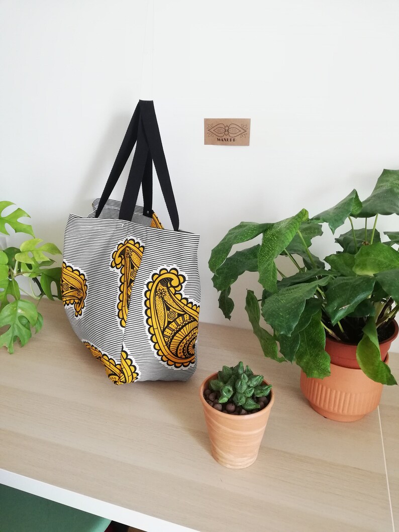 Cabas bag in Wax