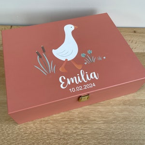 Personalized baby memory box, baby birth gift, baby memory box, birth gift, baby baptism gift