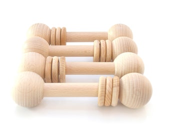 Wooden rattle - Montessori