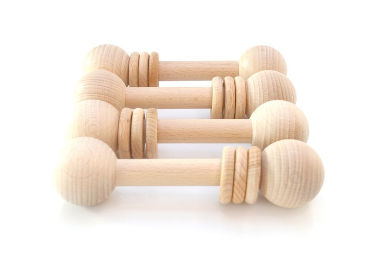 montessori wooden rattle