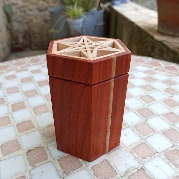 Kumiko Tea Boxes in reclaimed wood