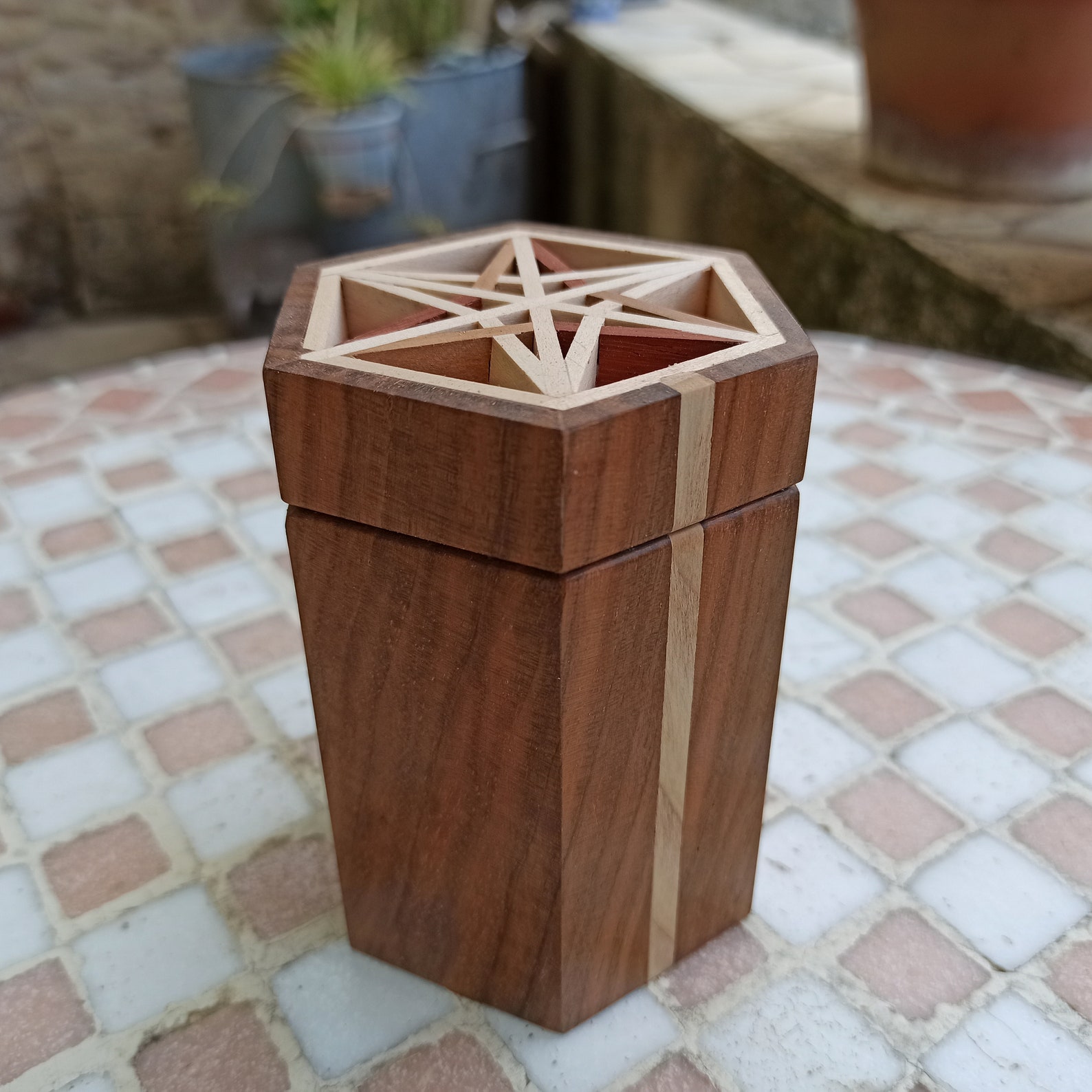 Kumiko Tea Boxes in Recovery Wood Etsy