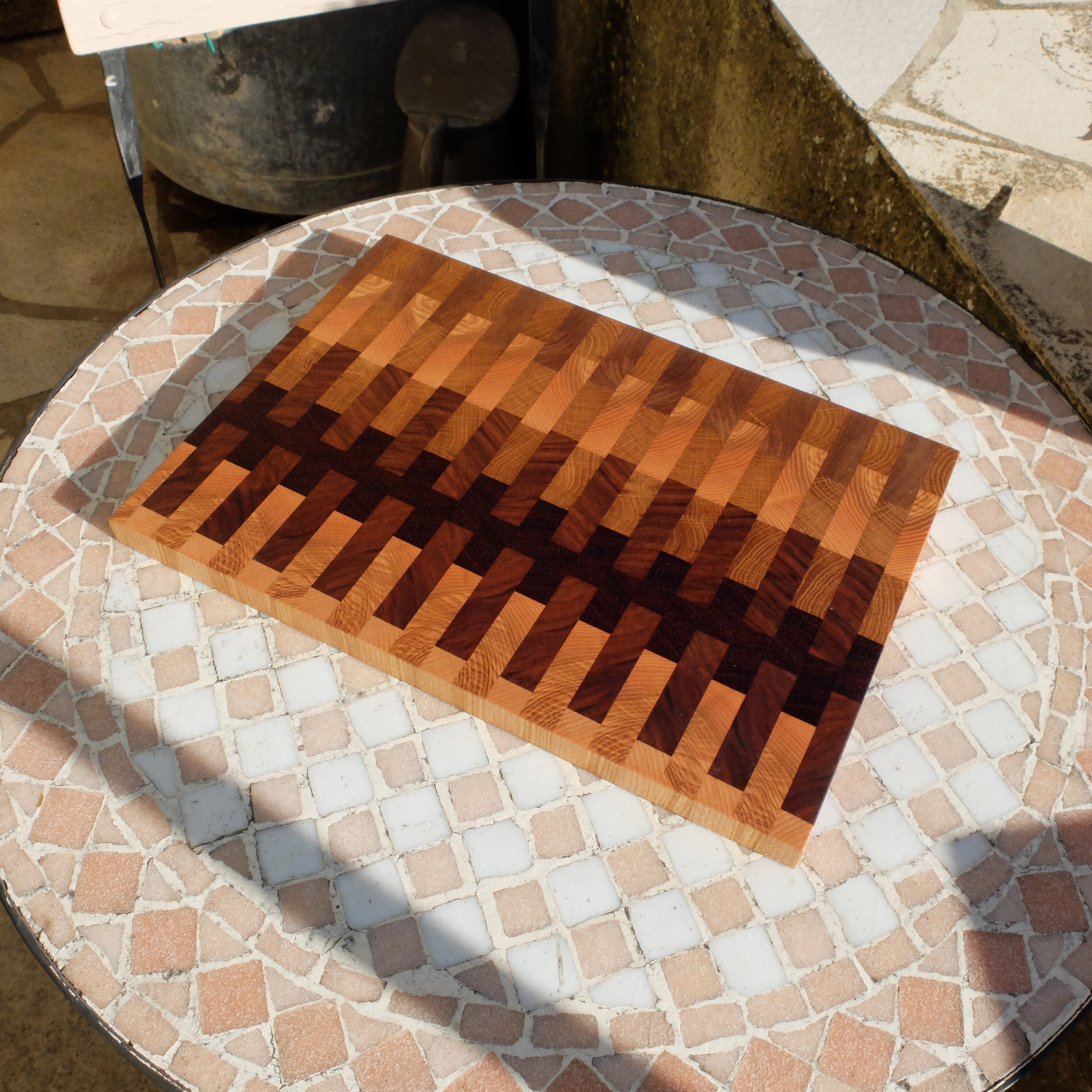 Planche à Découper, Planche Fromage ou Dessous de Plat en Bois Bout