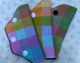 Plaid port cover
