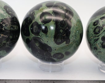 Kambaba Jasper Spheres 75mm, 1lb+ Crocodile Jasper, Large Kamababa Sphere