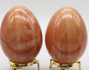 Honey Calcite Eggs, Calcite Eggs