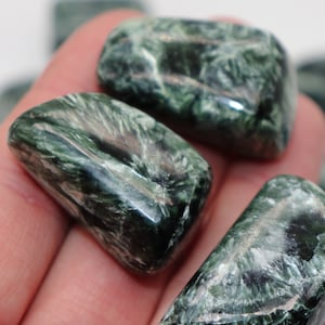 Tumbled Seraphinite Stone