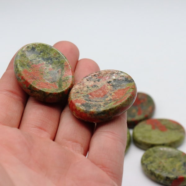 Unakite Premium Worry Stone