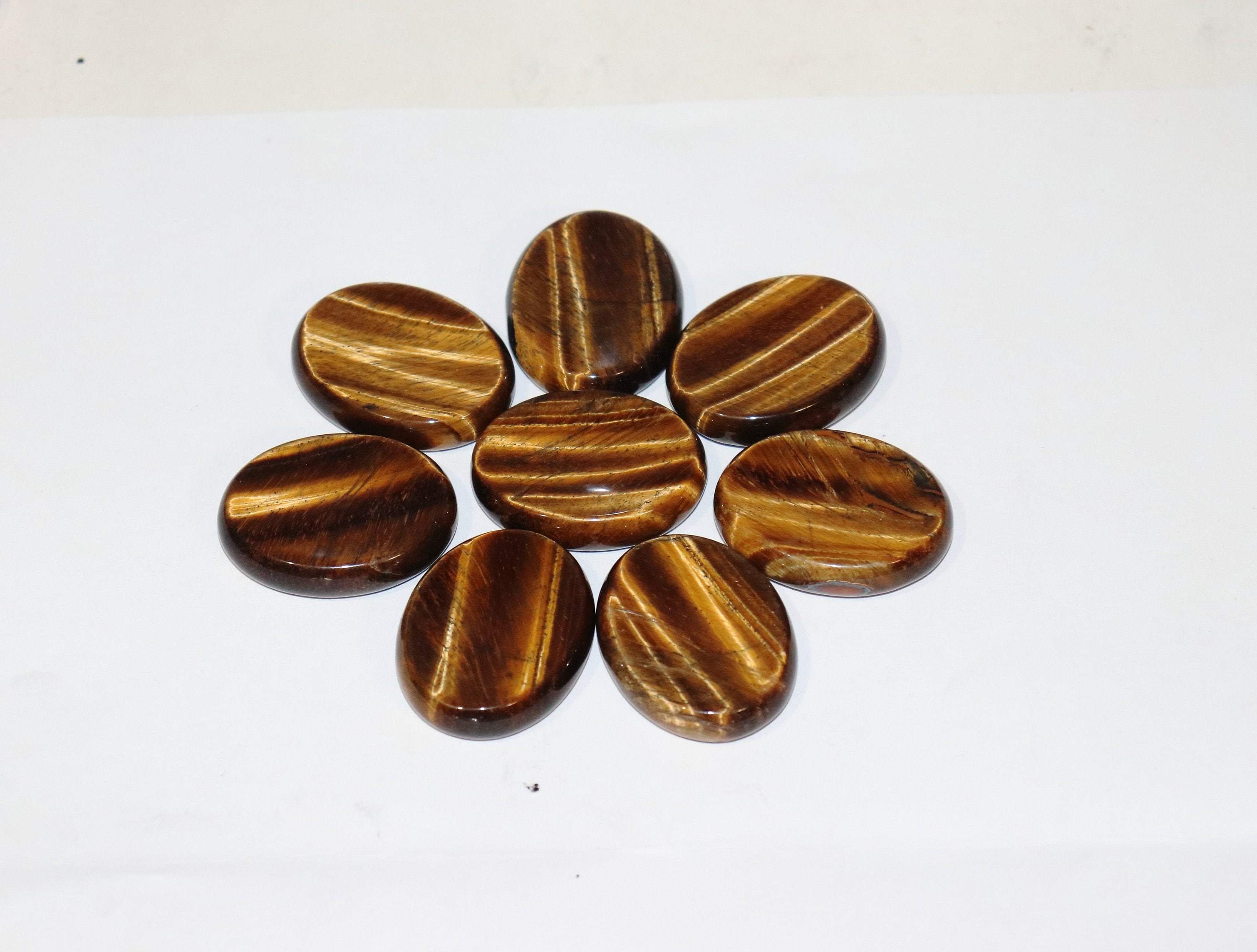 Tiger Eye Worry Stone, Tigers Eye, Tiger's Eye Worry Stone