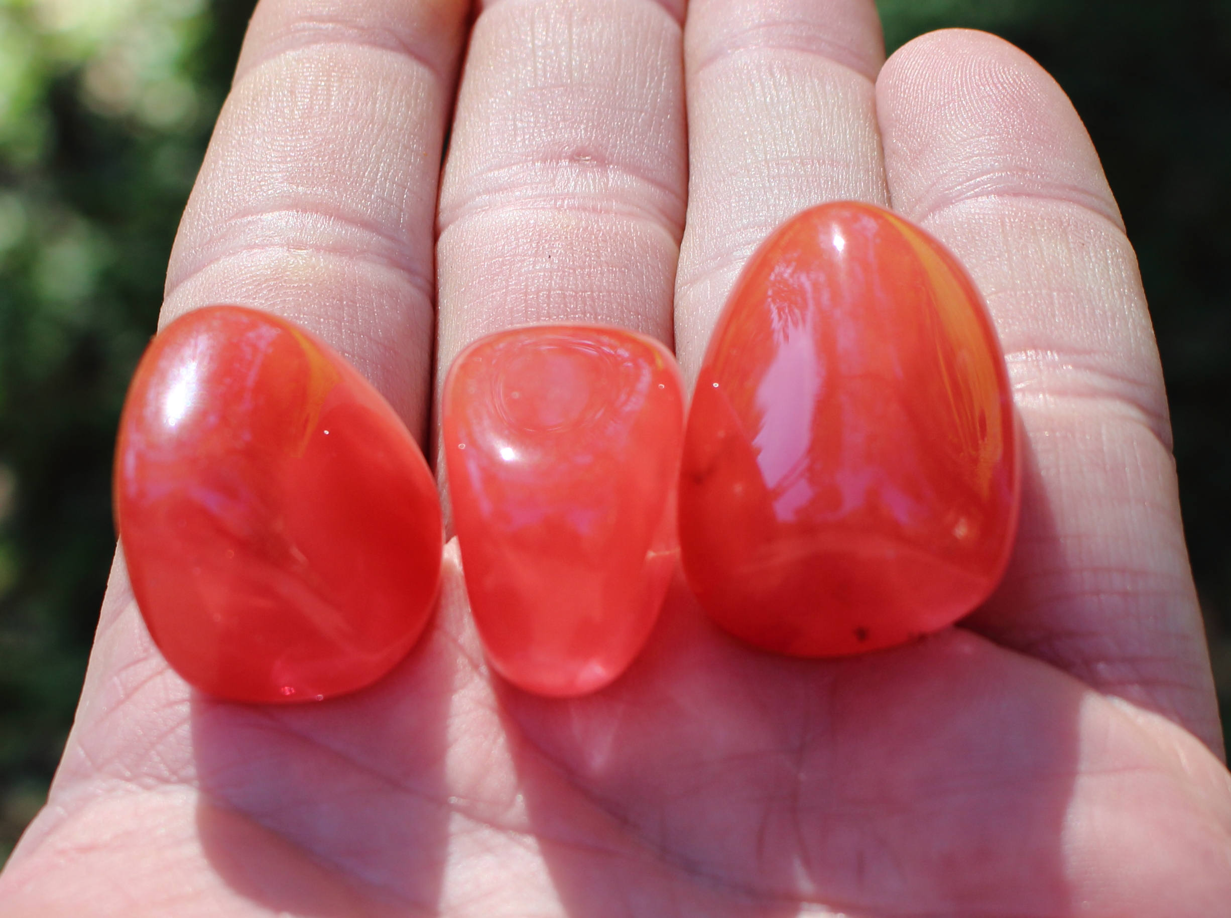Tumbled Cherry Quartz