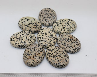 Dalmation Stone Worry Stone, Dalmation Jasper