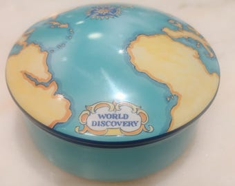 Tiffany & Co Porcelain Tauck World Discovery Map Exclusively