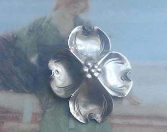 Dogwood Sterling Silver Pendant