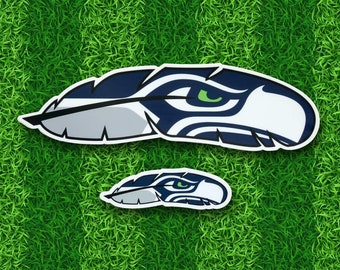 Seahawks Logo Feather Sticker