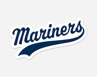 Mariners Vinyl Sticker - Weatherproof Decal