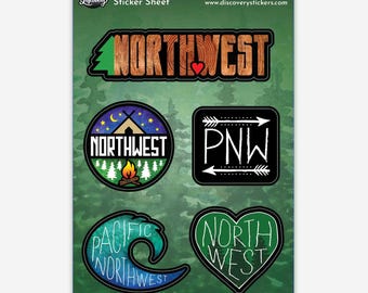 PNW Sticker Sheet