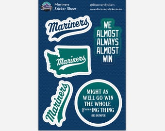 Mariners Sticker Sheet