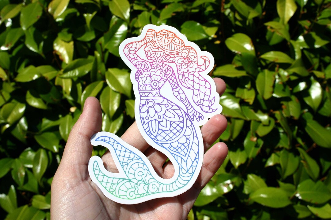 Merinding Sticker Mermaid Sticker - Etsy