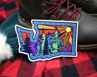 Northwest, Washington State Sticker