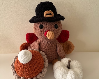 Tommy Turkey Crochet Pattern | Digital Pattern