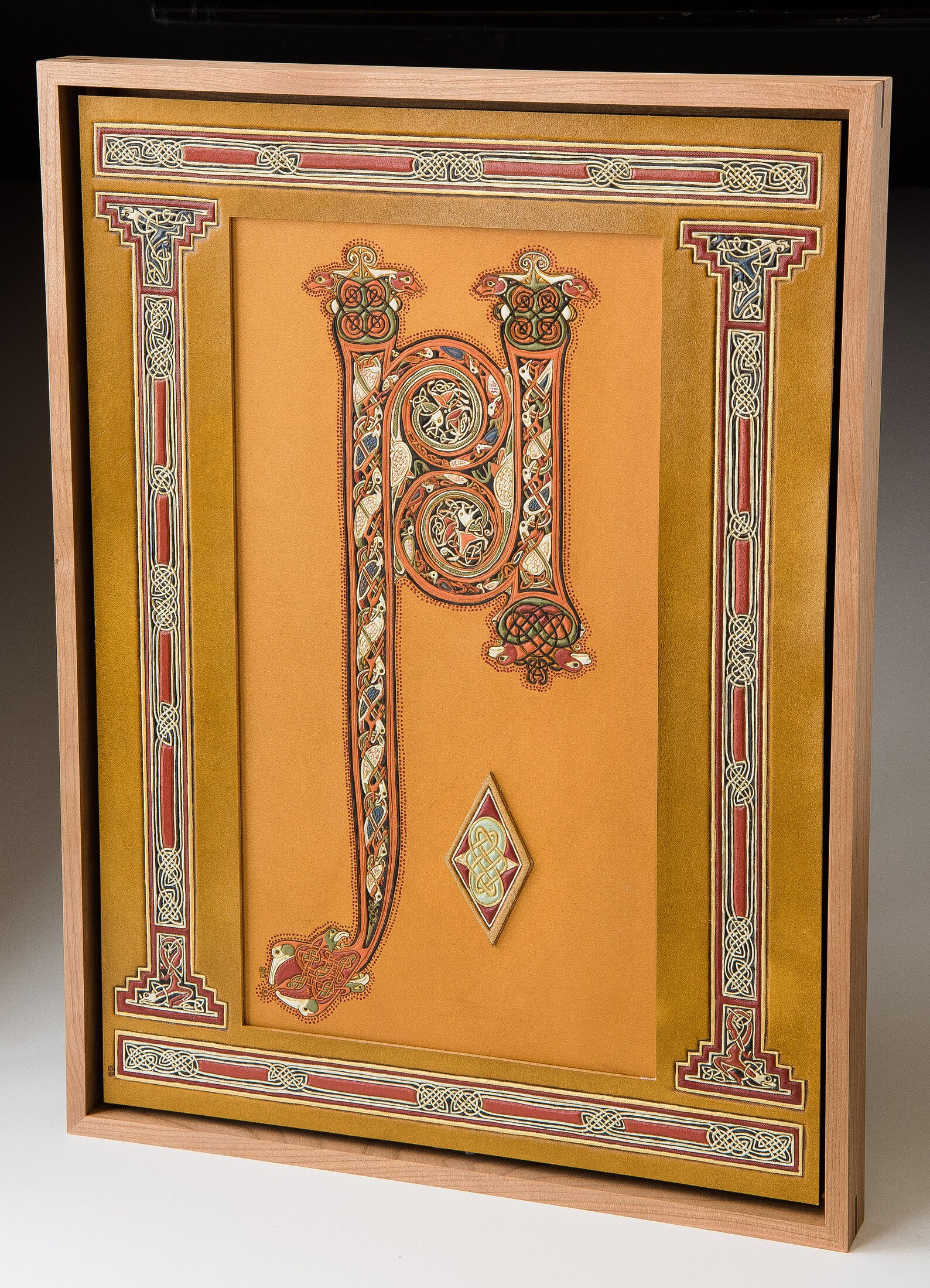 Illuminated Letter N adapted from Lindisfarne | Etsy