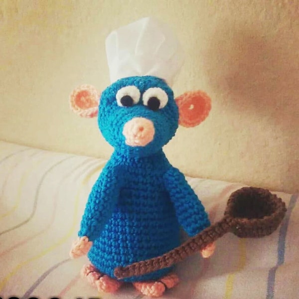 Ratatouille au crochet - amigurumi