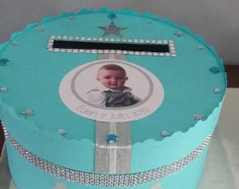 Urne thème petit prince pour Baptême ou anniversaire