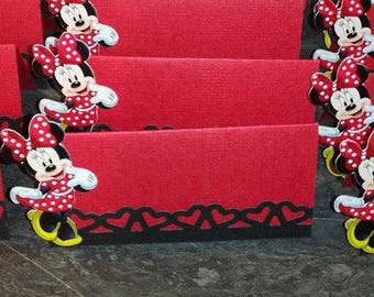 lot de  Marque Place minnie , rouge et noir